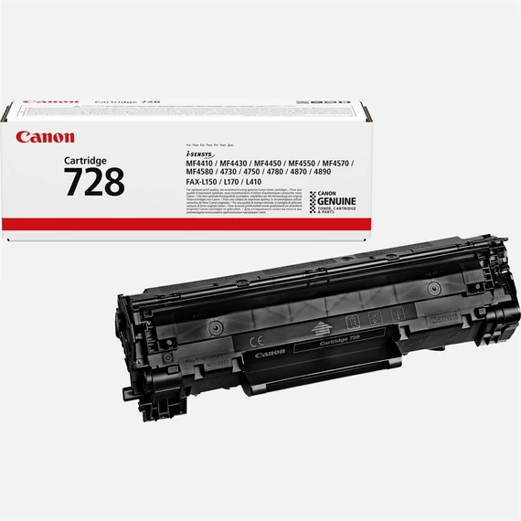 Canon CRG-728 fekete toner 3400B002 (eredeti)