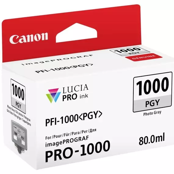 Canon PFI1000 tintapatron gray (eredeti)