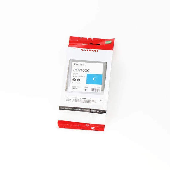 Canon PFI-102 cián tintapatron CF0896B001AA (eredeti)