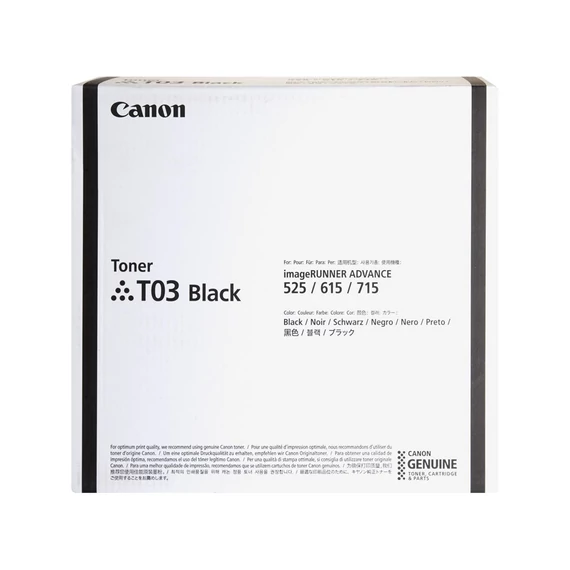 Canon iRA525i Toner Bk 51,5K T03 (eredeti)