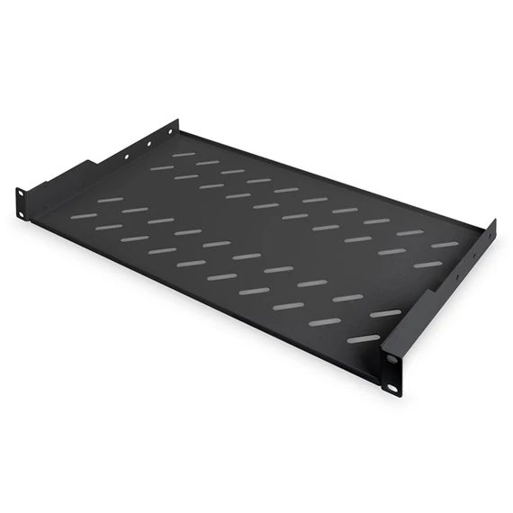 DIGITUS DN-19 TRAY-1-SW 19" 1U 400mm mély fekete fix polc