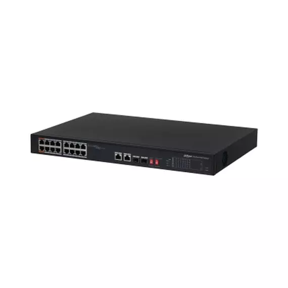 Dahua PFS3218-16ET-135 16x 10/100 (PoE 135W)+2x 100/1000 Uplink/SFP combo uplink PoE switch