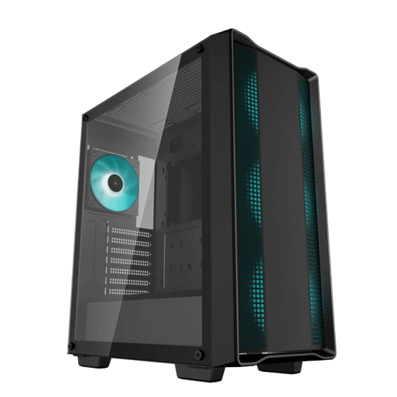 DeepCool CC560 Tempered Glass Black