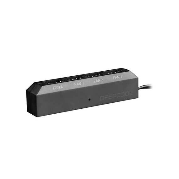DeepCool FH-04 tápkábel elosztó Black