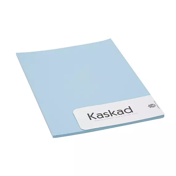 Dekorációs karton KASKAD A4 2 oldalas 225gr kék 75 20 ív/csomag