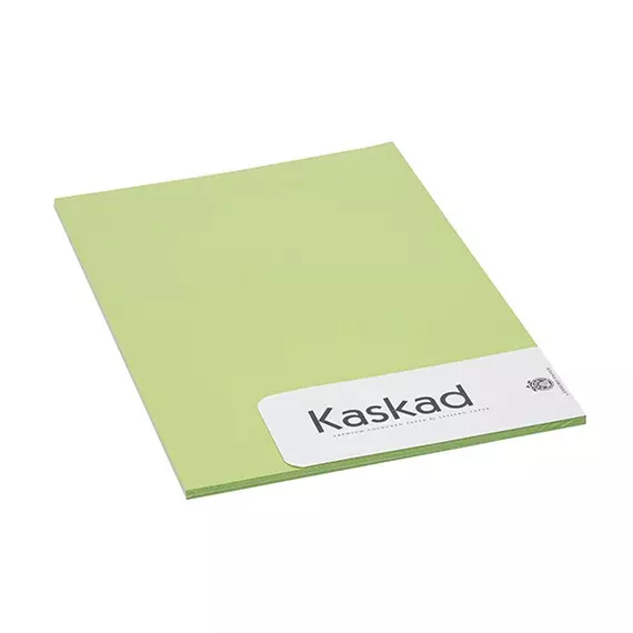 Dekorációs karton KASKAD A4 2 oldalas 225gr lime zöld 66 20 ív/csomag
