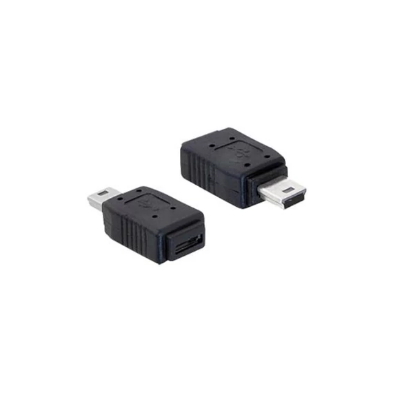 DeLock Adapter USB mini male > USB micro-A+B female