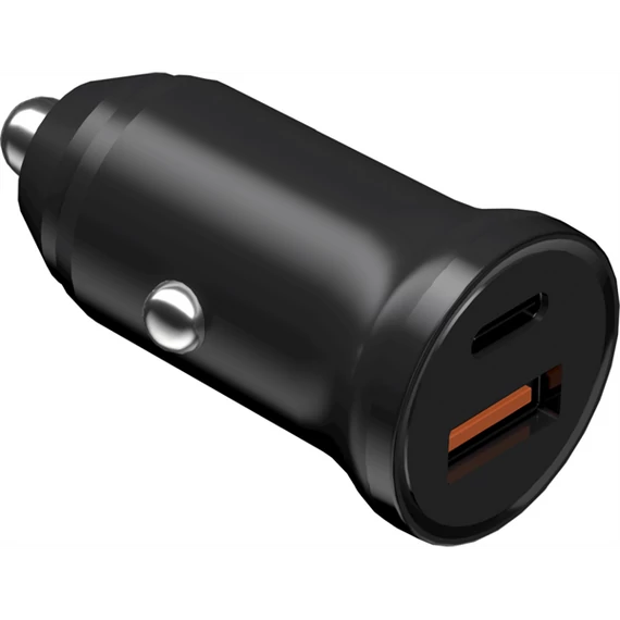 Devia ST385360 Smart Mini PD 30W+QC 3.0 USB+Type-C szivargyújtó töltő adapater