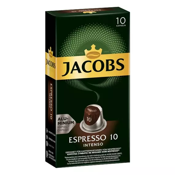 Douwe Egberts Jacobs Espresso Intenso 10 db kávékapszula
