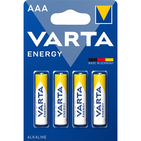 Elem, AAA mikro, 4 db, VARTA "Energy"