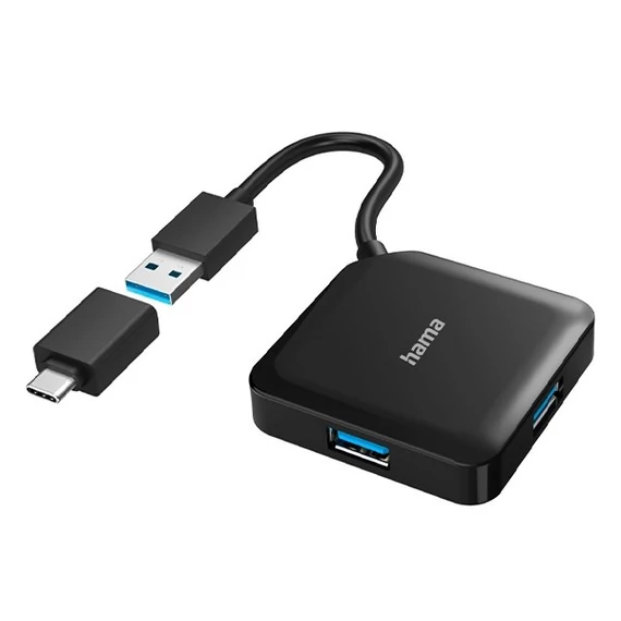 Hama 200116 FIC USB 3.2 Gen1 4 portos HUB
