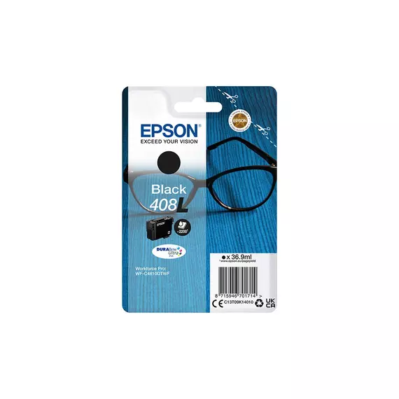 Epson T09K1 (408L) Black C13T09K14010 tintapatron (eredeti)
