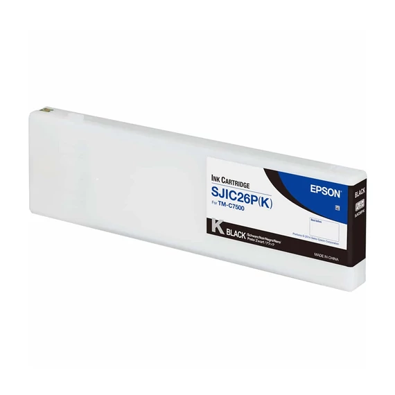 Epson SJIC26P Black tintapatron (eredeti)