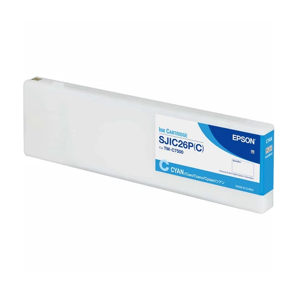 Epson SJIC26P Cyan tintapatron (eredeti)