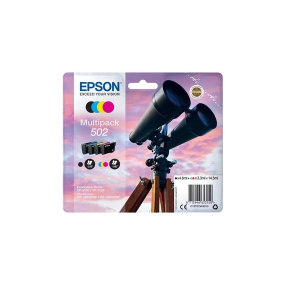 Epson T02V3 magenta tintapatron 3,3ml (eredeti)