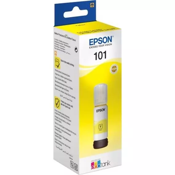 Epson T03V4 70ml EcoTank kompatibilis sárga tintautántöltő