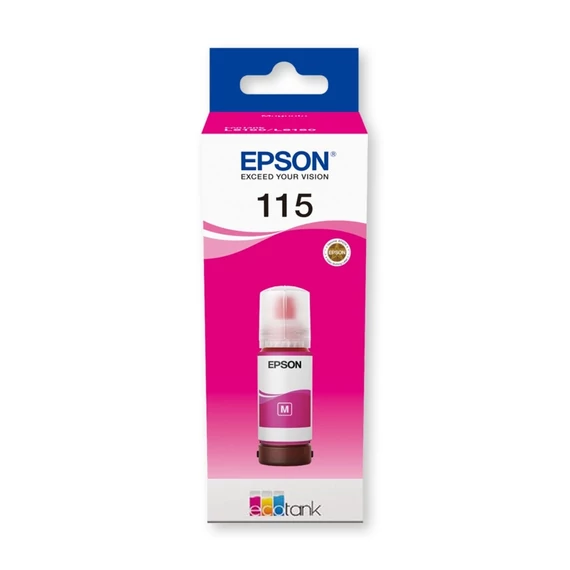 Epson 115 EcoTank Magenta C13T07D34A tintapatron (eredeti)