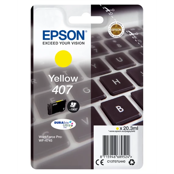 Epson WF-4745DTWF L sárga tintapatron (eredeti)