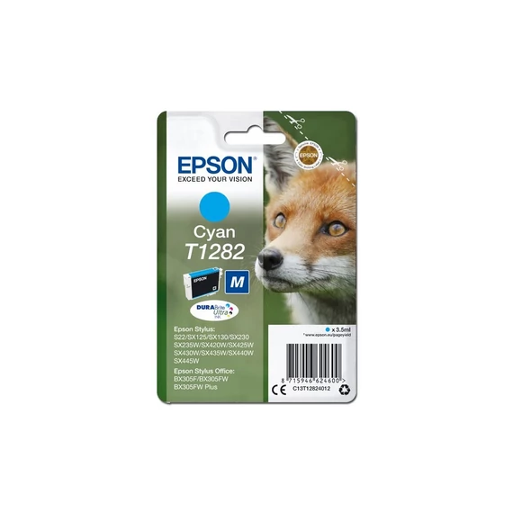 Epson C13T12824010 T1282 cián tintapatron (eredeti)