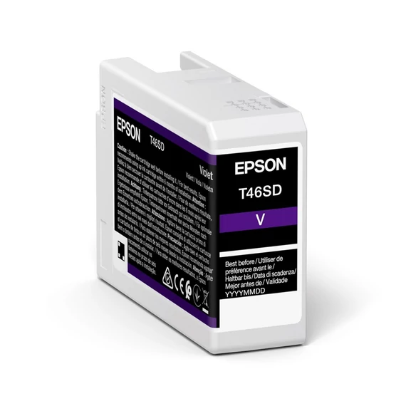 Epson T46SD Violet tintapatron 25ml (eredeti)