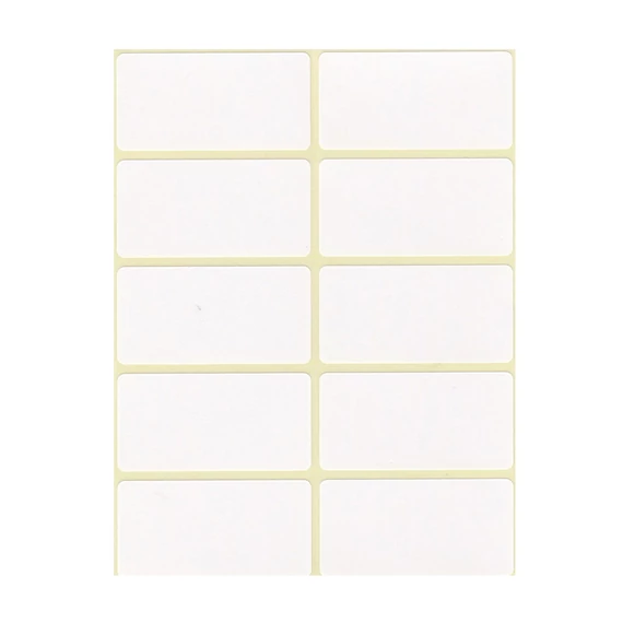 Etikett, 25x50 mm, 60 etikett/csomag