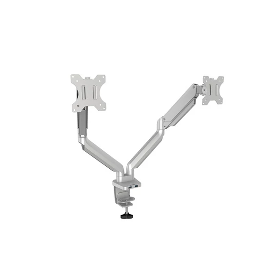 Fellowes Platinum Series Dual 8056501 kétkaros ezüst monitortartó kar