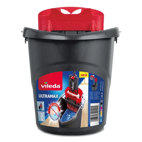 Felmosóvödör, csavarókosárral, VILEDA "Ultramax"