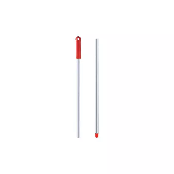 Felmosónyél mop alu védő réteggel (eloxált) 22x130cm menetes AES286 piros