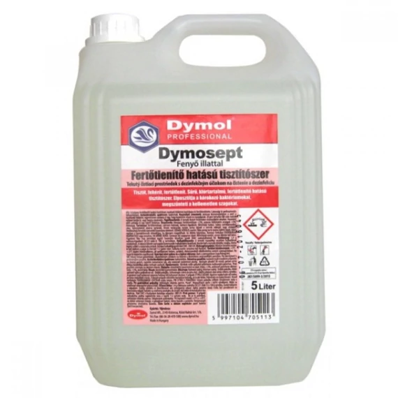 Fertőtlenítő hatású tisztítószer 5000ml Dymosept fenyő illat