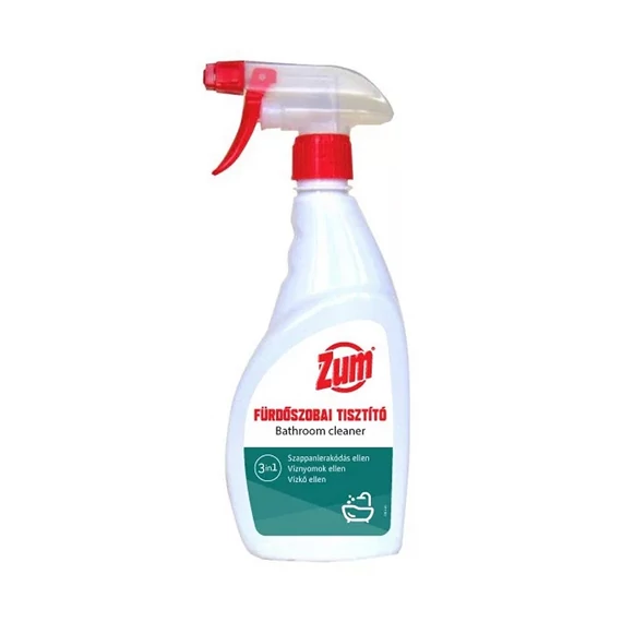 Fürdőszobai tisztítószer szórófejes 500 ml. Zum