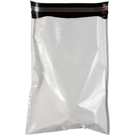 Futártasak biztonsági ragasztócsíkkal 30,5x45cm 50 mikron 100 darabos