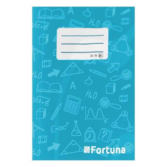 Füzet FORTUNA Basic A5 32 lapos 16-32 vonalas II.osztályos