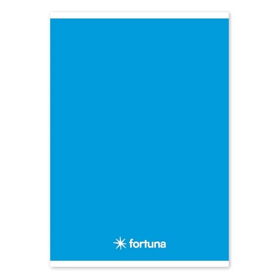 Füzet vonalas FORTUNA Monocolor A/5 32 lapos 21-32 kék