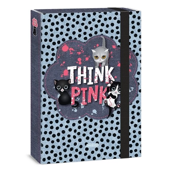 Füzetbox ARS UNA A4 Think Pink