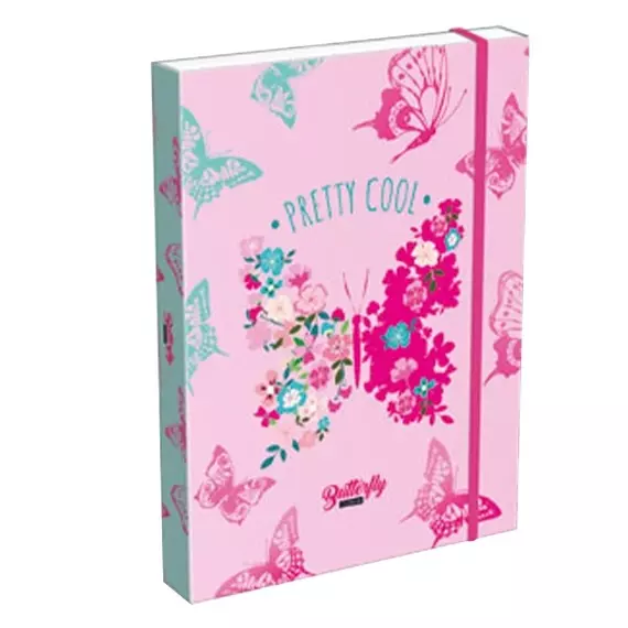 Füzetbox LIZZY CARD A4 Lollipop Cute Butterfly