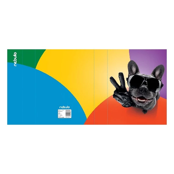Füzetbox, A5, Menő kutya, Nebulo