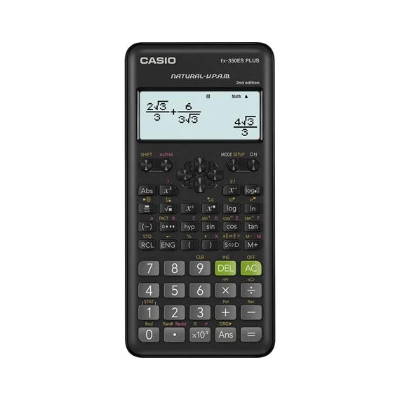 Számológép, tudományos, 252 funkció, CASIO "FX-350ES Plus 2E"