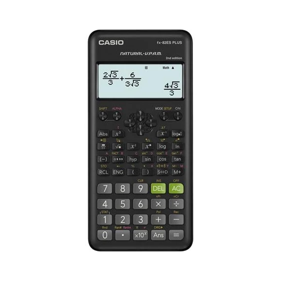 Számológép, tudományos, 252 funkció, CASIO "FX-82ES Plus 2E