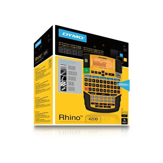 Elektromos feliratozógép, DYMO "Rhino 4200"