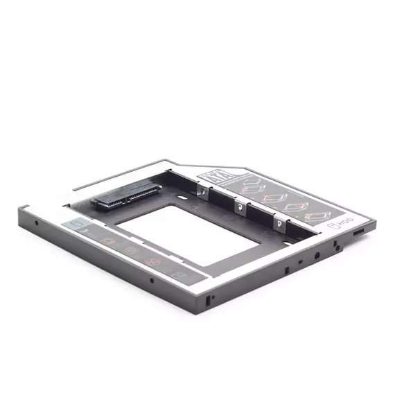 Gembird Slim mounting frame for 2,5 drive to 5,25 bay, for drive up to 12,7mm