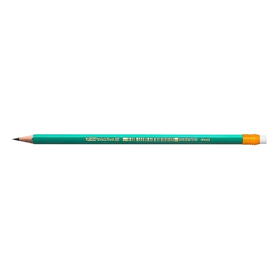 Grafitceruza BIC Eco Evolution 655 HB hatszögletű hajlékony radíros