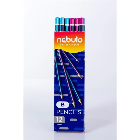 Grafitceruza, B, háromszögletű, NEBULO