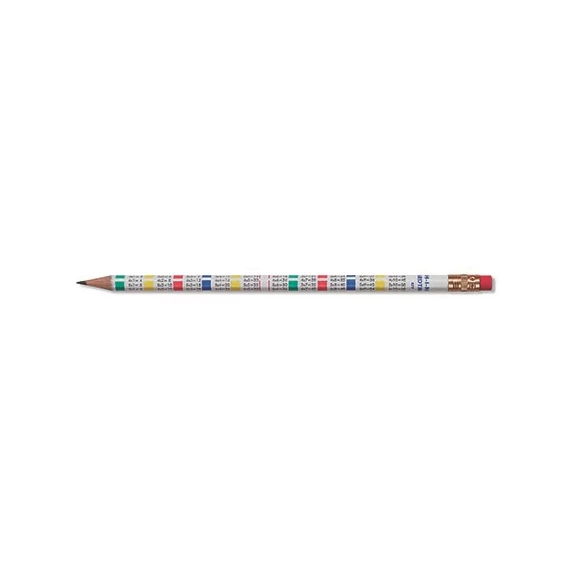 Grafitceruza radírral, HB, kerek, szorzótáblával, KOH-I-NOOR "1231"