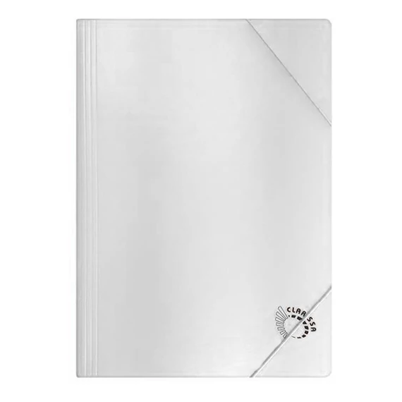 Gumis mappa CLARISSA A4 papír 320gr fehér