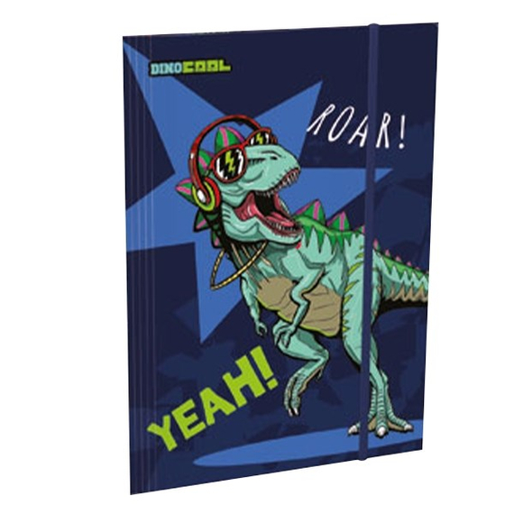 Gumis mappa LIZZY CARD A4 Dino Cool Dino Roar