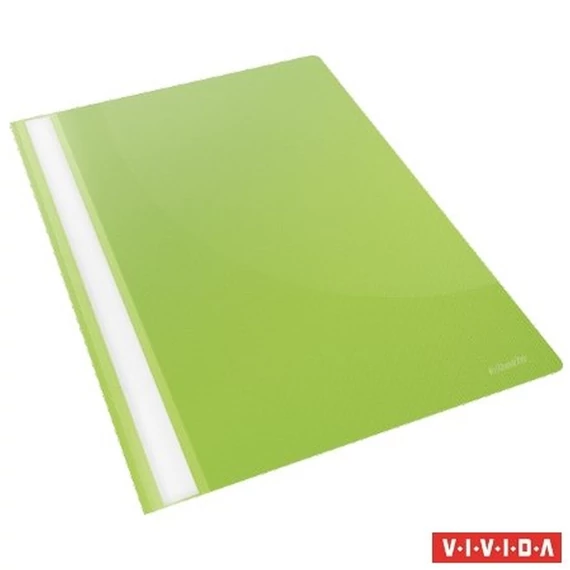 Gyorsfűző A4, PP Esselte Standard Vivida 25db/csomag, zöld