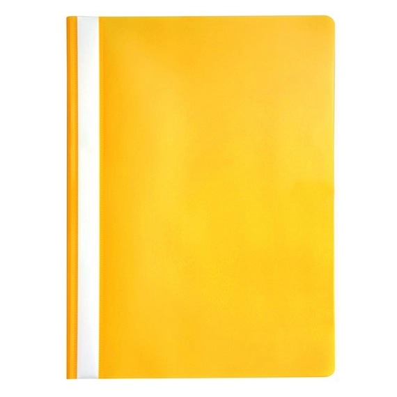 Gyorsfűző OPTIMA A4 műanyag sárga