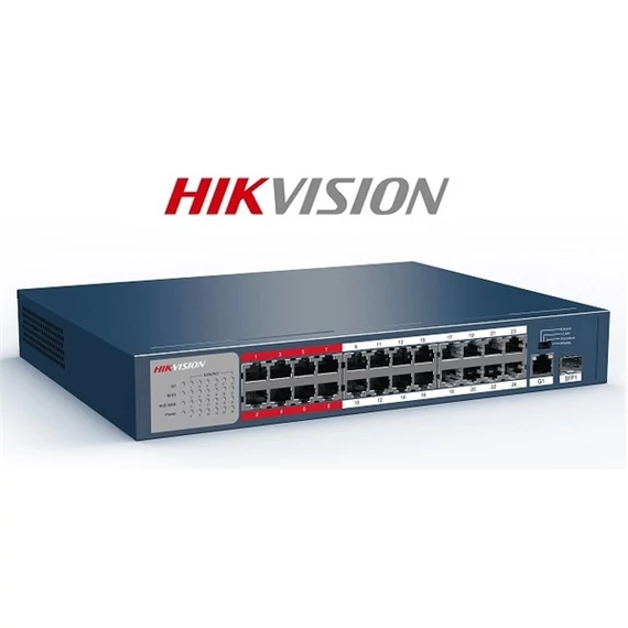 Hikvision DS-3E0326P-E/M 24 Port Fast Ethernet Unmanaged PoE Switch
