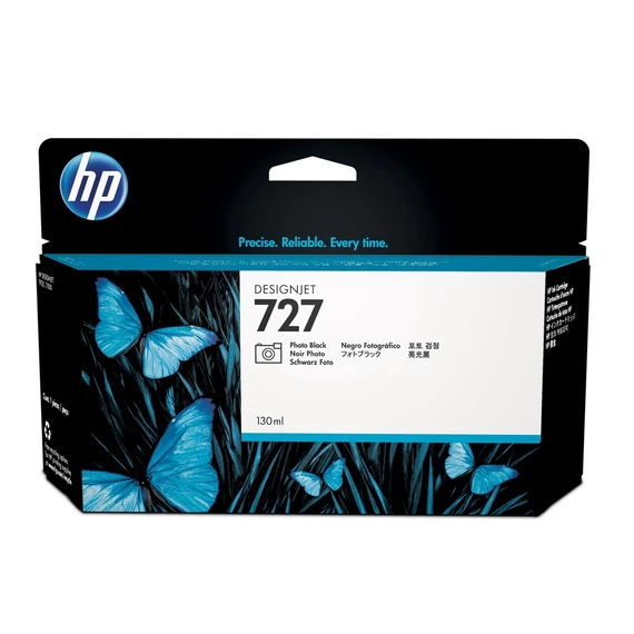 HP B3P23A (727) Photo Black tintapatron (eredeti)