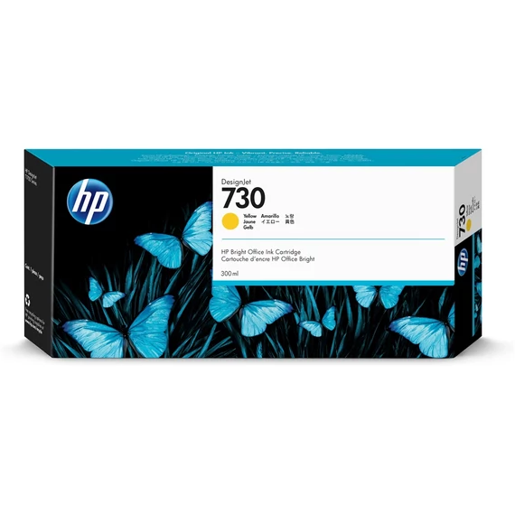 HP P2V70A No.730 sárga tintapatron 300ml (eredeti)
